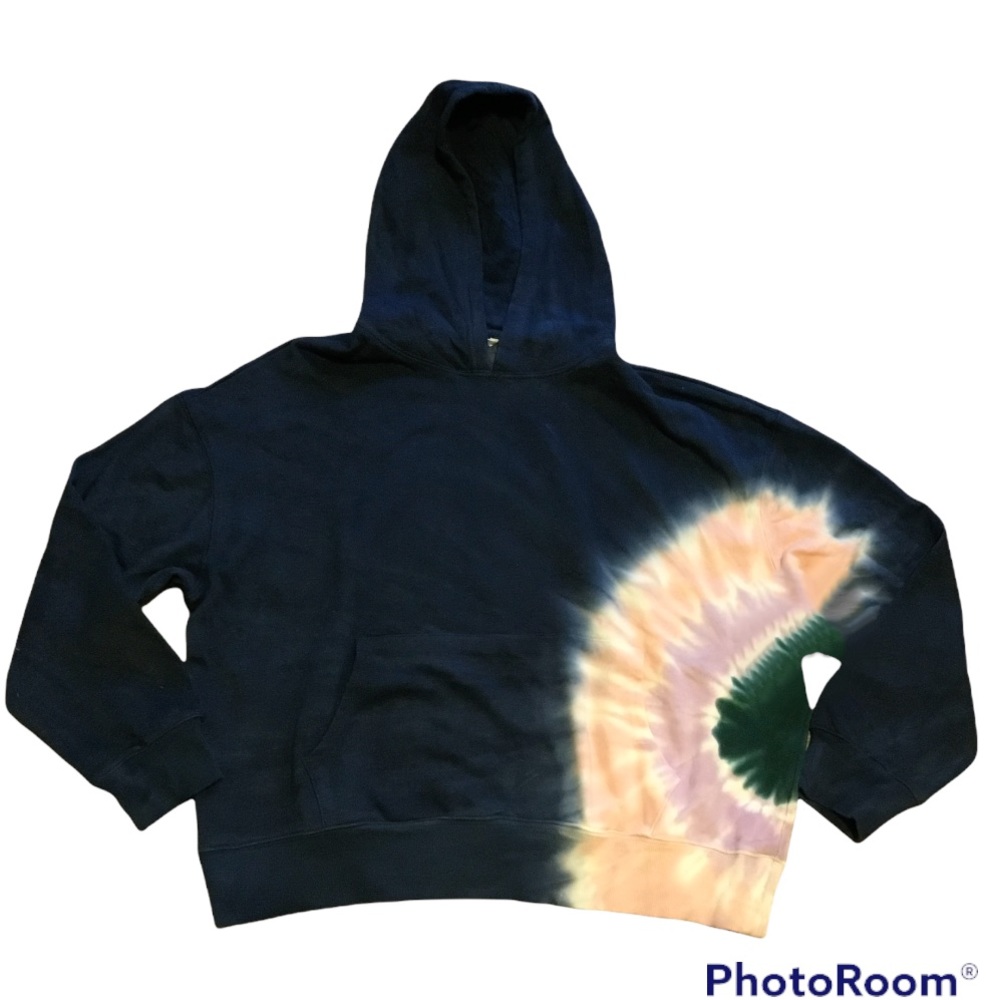 Wildfox Tie-Dye Hoodie Blue Size Large #350